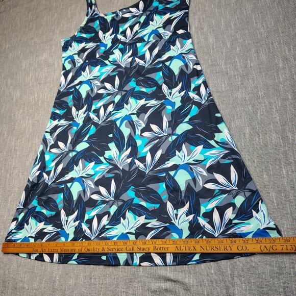 Columbia PFG Dress Womens Size Large Freezer III Floral Pattern Sun Coverup - Picture 6 of 12